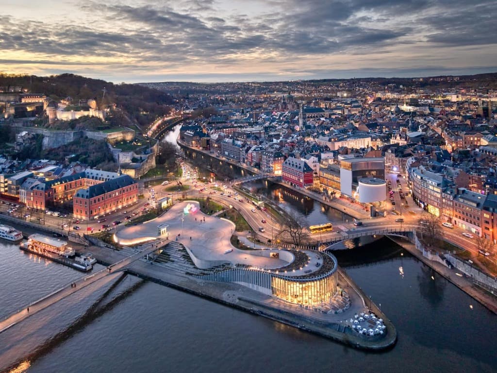 Vue de Namur - Transformez votre ville en terrain de jeu